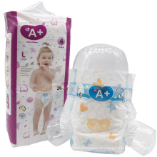 Free Shipping Good Quality Printed Diaper Baby Size S Plastic Tape Absorbent Baby Diapers